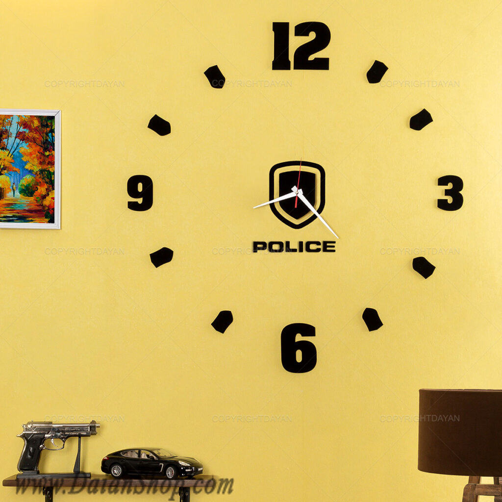 ساعت دیواری Police مدل 12852